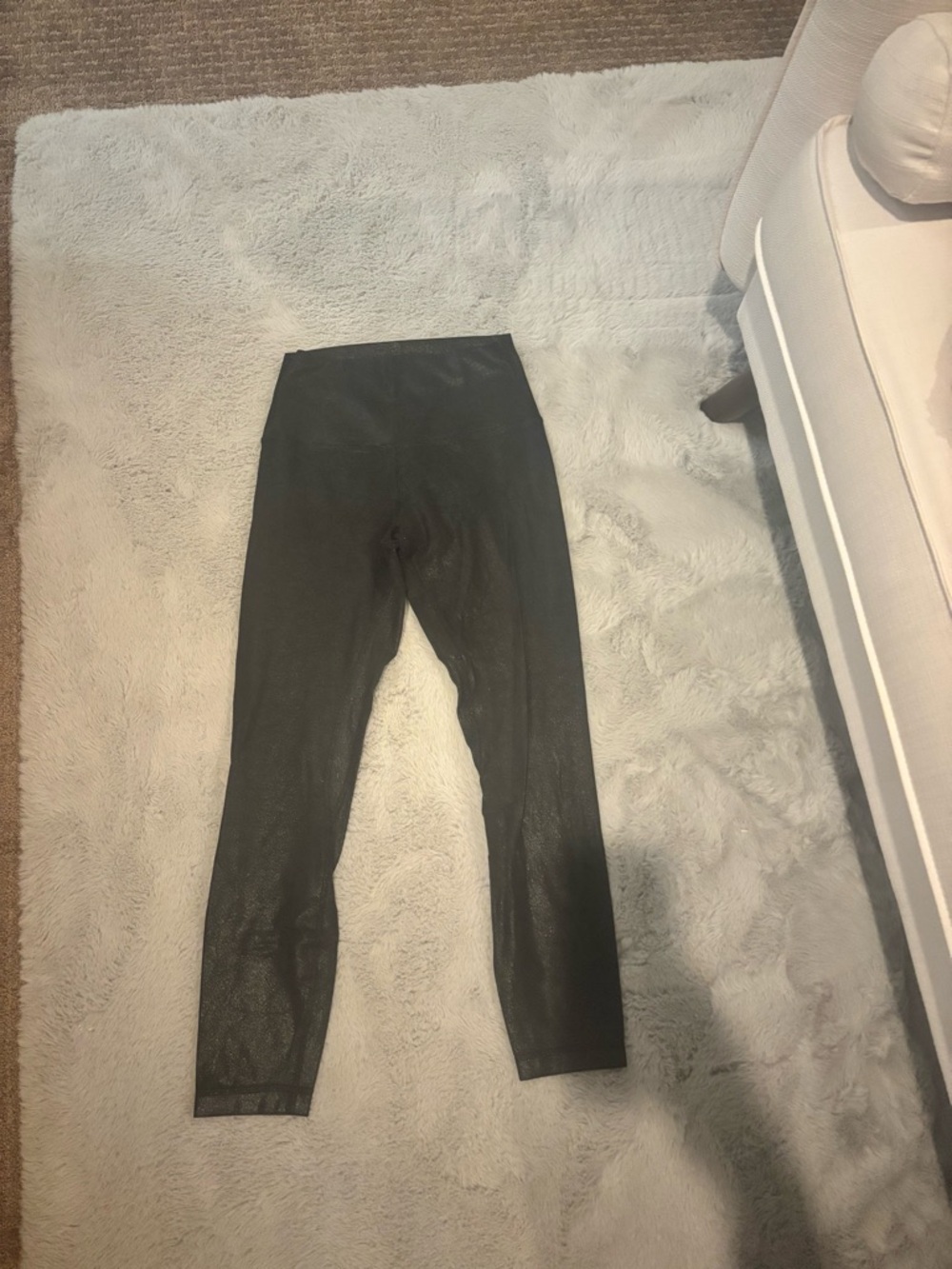 Black Shimmer Lululemon Align Leggings